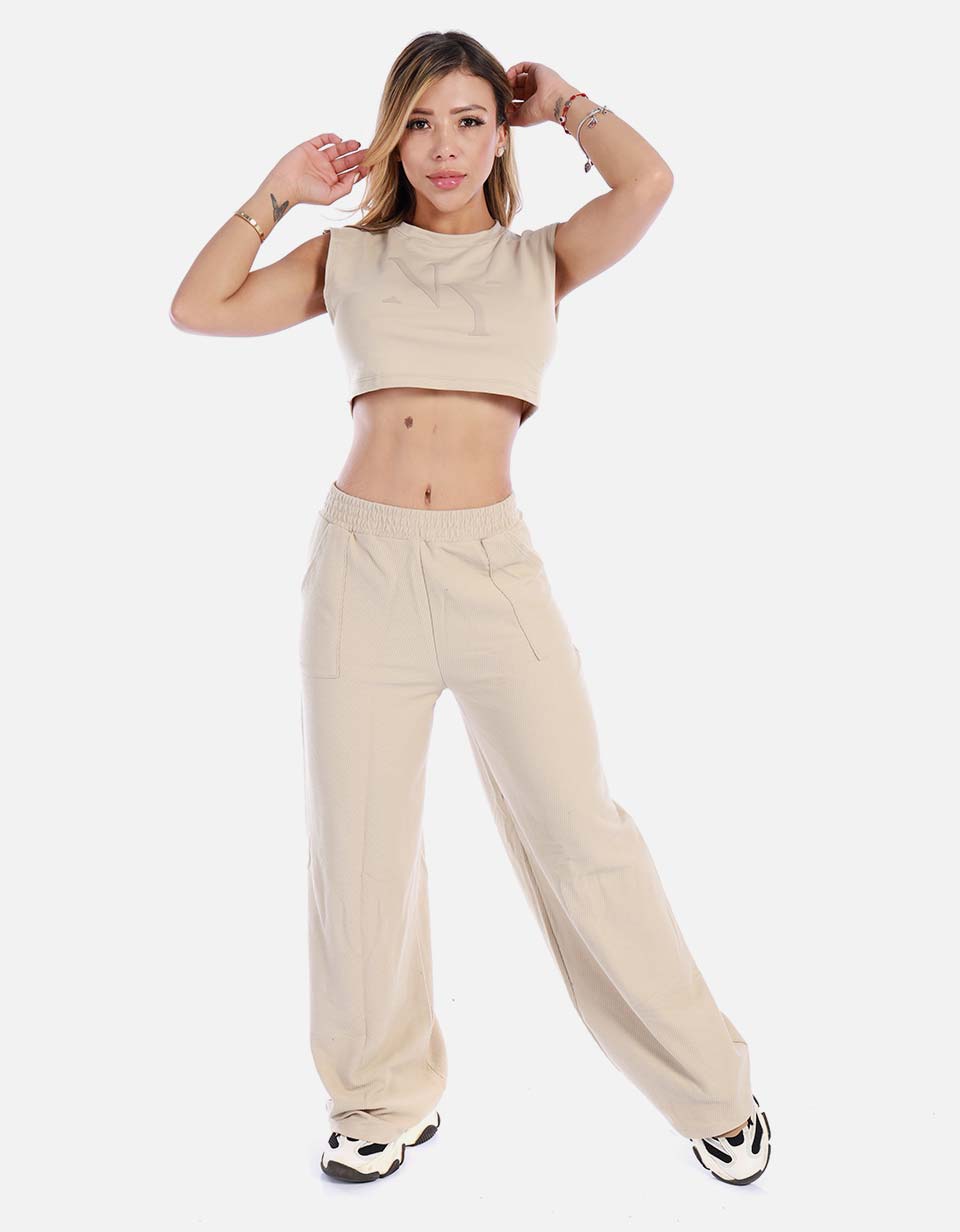 Pantalón ancho para mujer