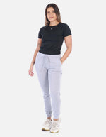 Jogger Deportivo Mujer Gris Claro
