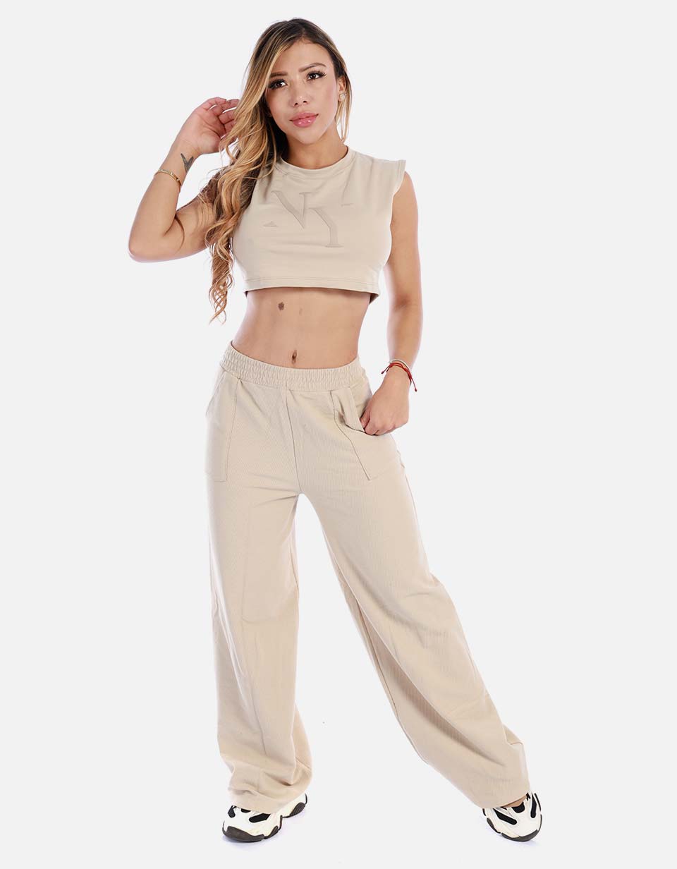 Pantalón ancho para mujer