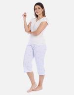 Pijama Conjunto Capri Mujer Marfil