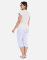 Pijama Conjunto Capri Mujer Marfil