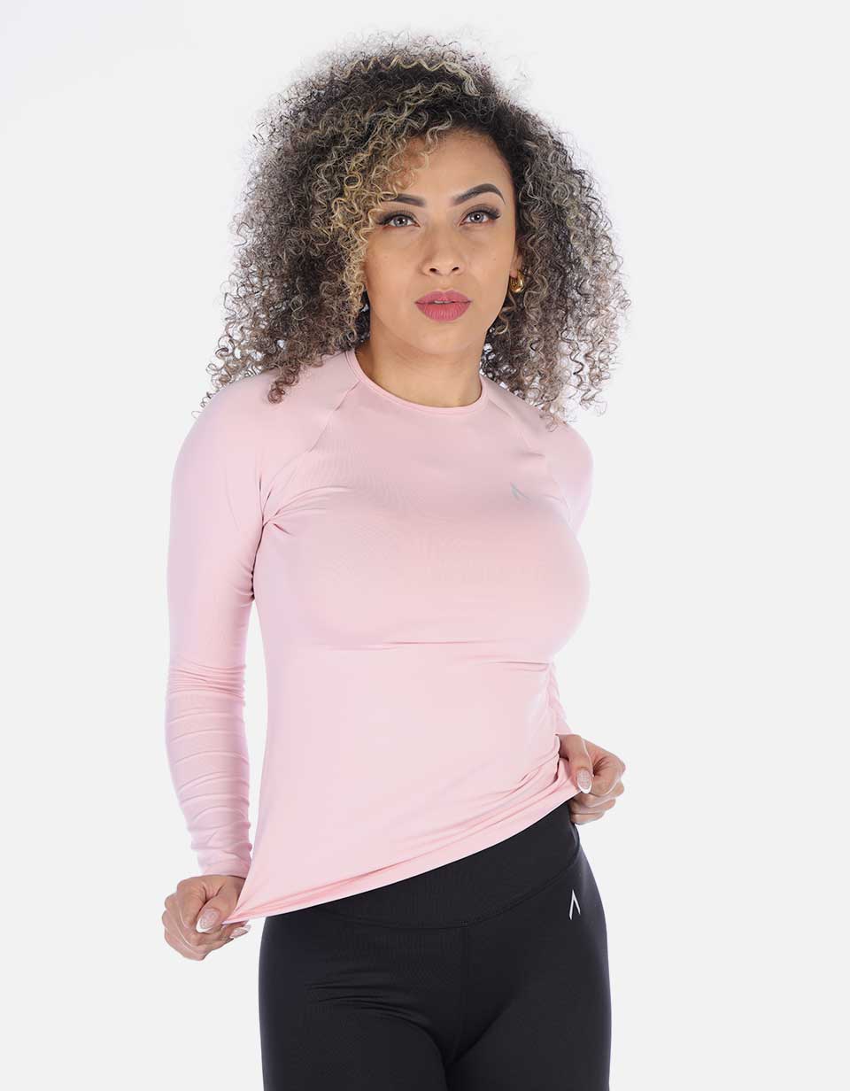 Camiseta manga larga deportiva para Mujer