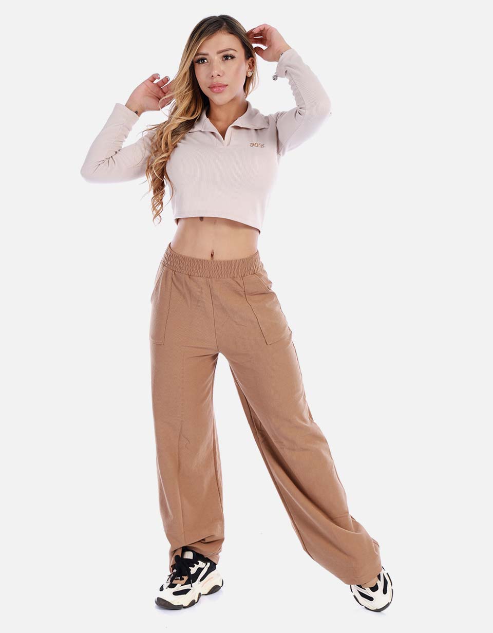 Pantalón ancho para mujer