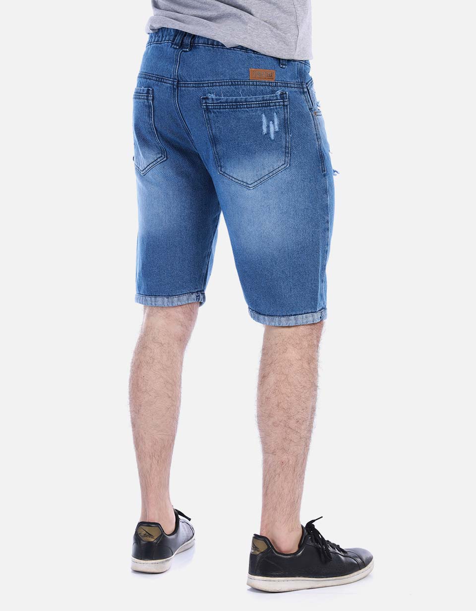 Bermuda en jean para hombre