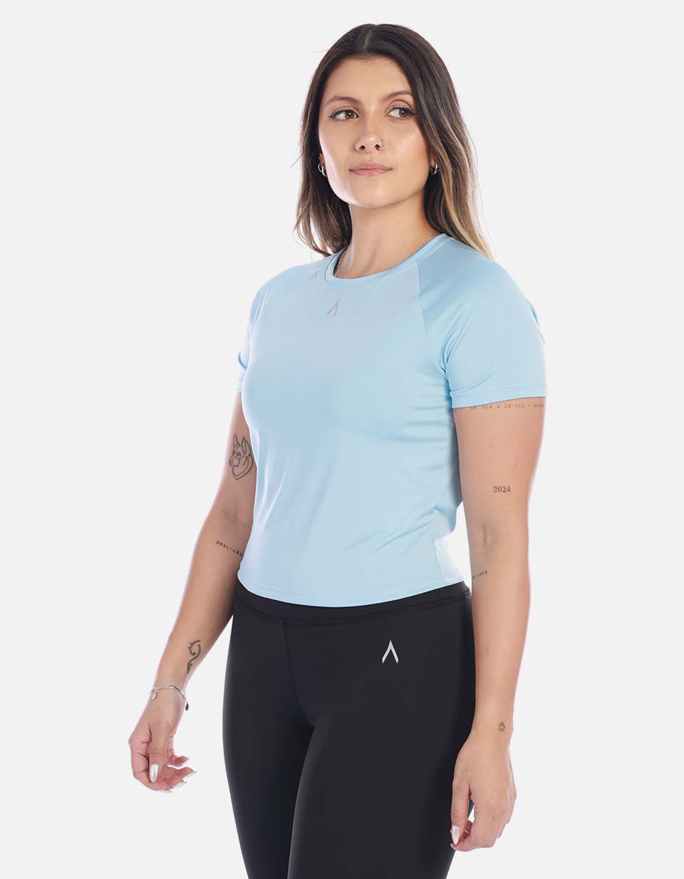 Camiseta Deportiva Manga Corta Mujer