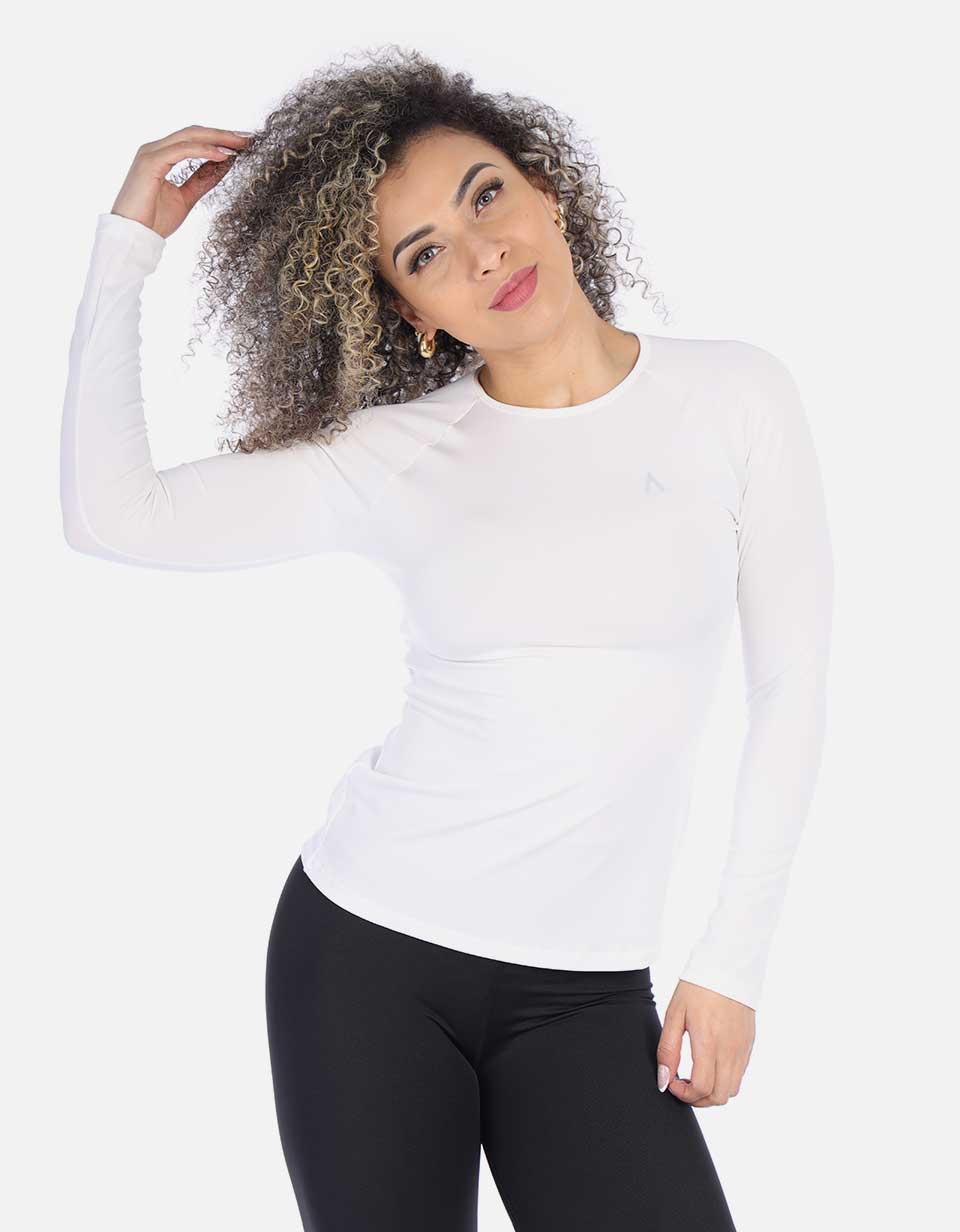 Camiseta Deportiva Mujer Manga Larga