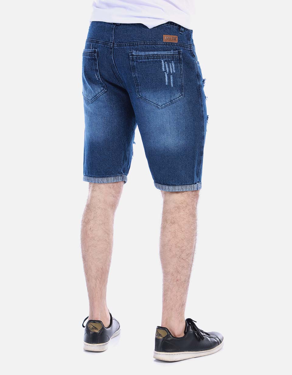 Bermuda en jean para hombre