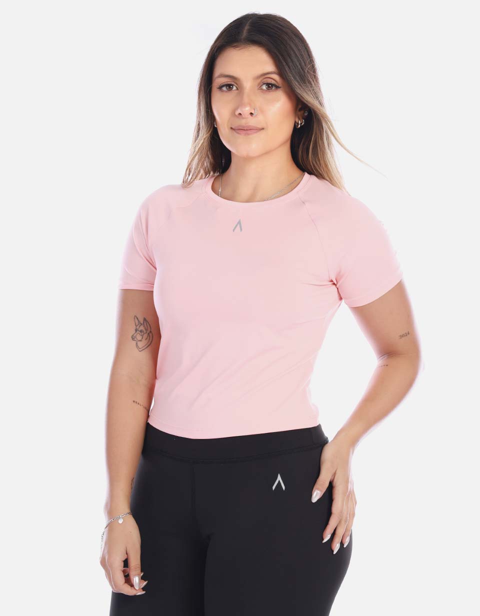 Camiseta Deportiva Manga Corta Mujer