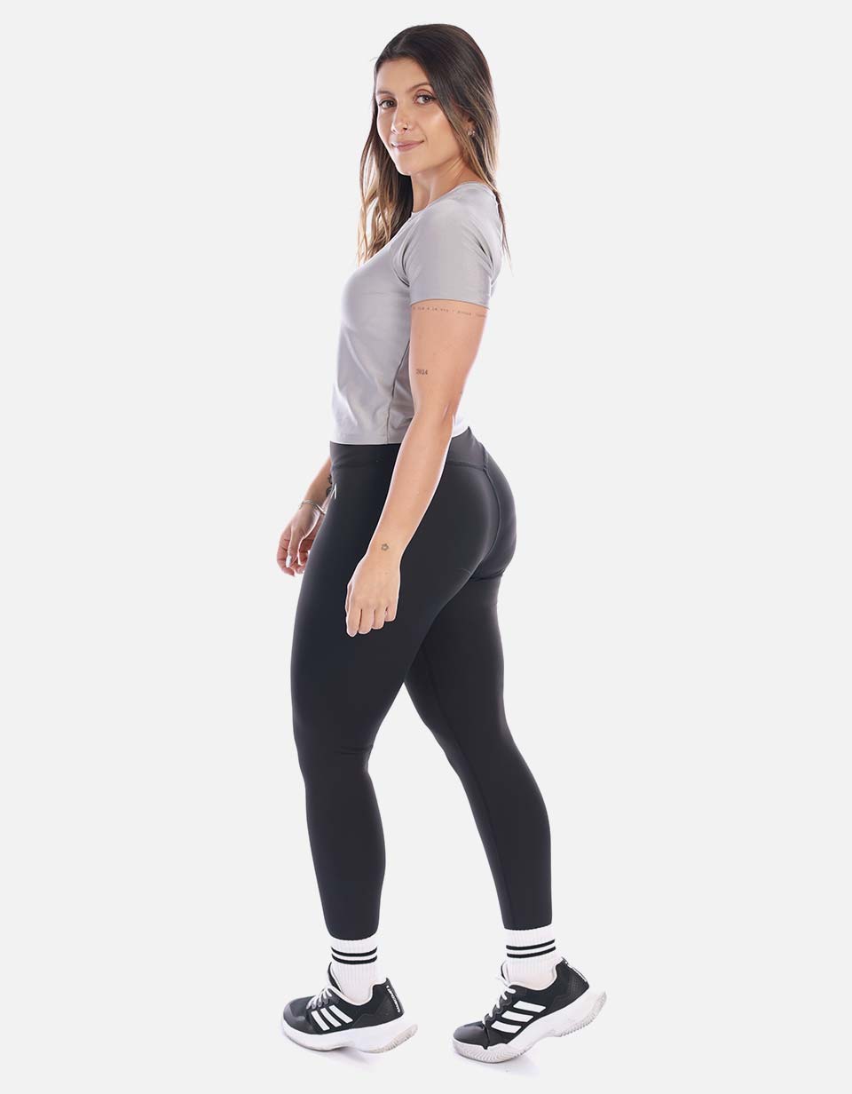 Legging Deportivo Mujer Cintura Alta Negro
