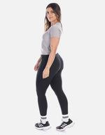 Legging Deportivo Mujer Cintura Alta Negro