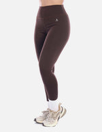 Legging Deportivo Mujer Cintura Alta Café