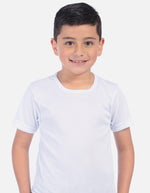 Pack X2 Camiseta acanalada cuello redondo Colegial