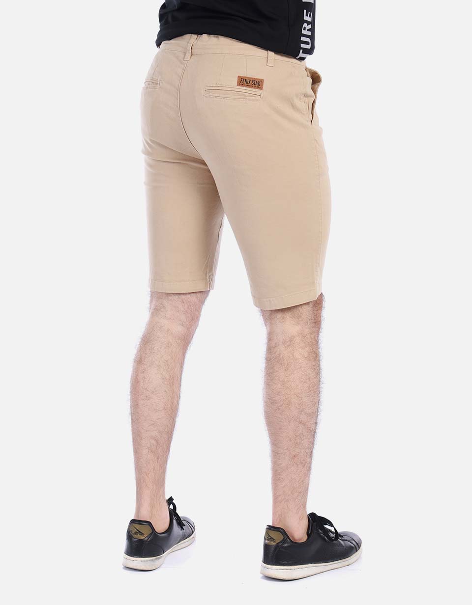 Bermuda en drill para hombre