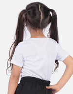 Pack X2 Camiseta acanalada cuello redondo Colegial