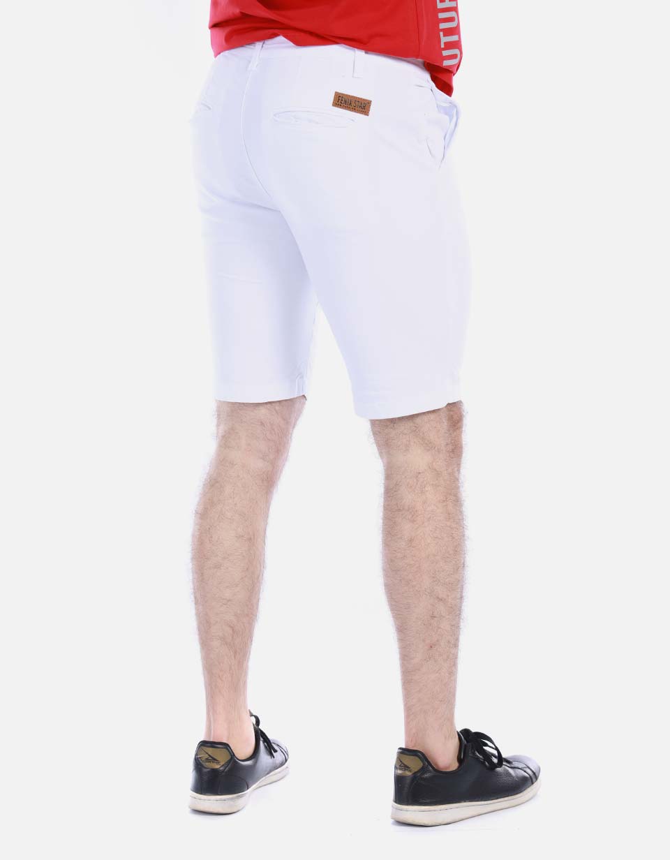 Bermuda en drill para hombre