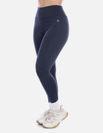 Legging Deportivo Mujer Cintura Alta Azul