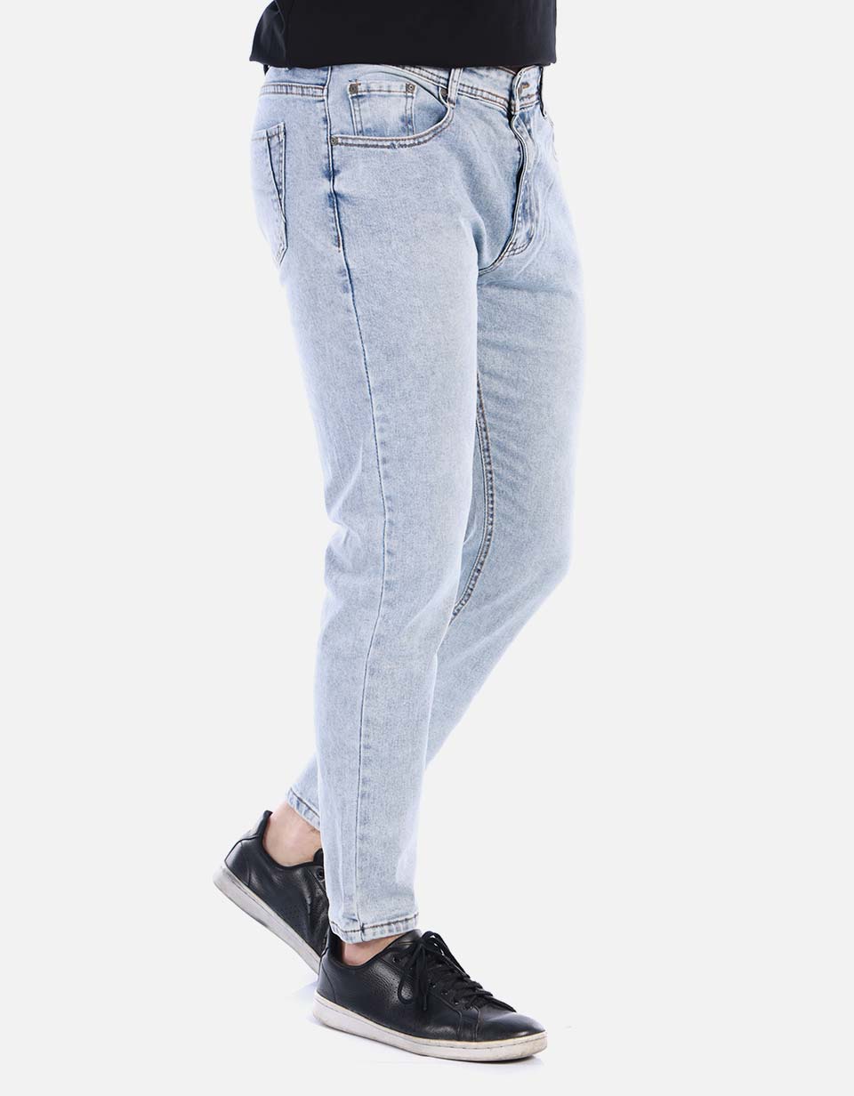 Jean para hombre regular fit claro