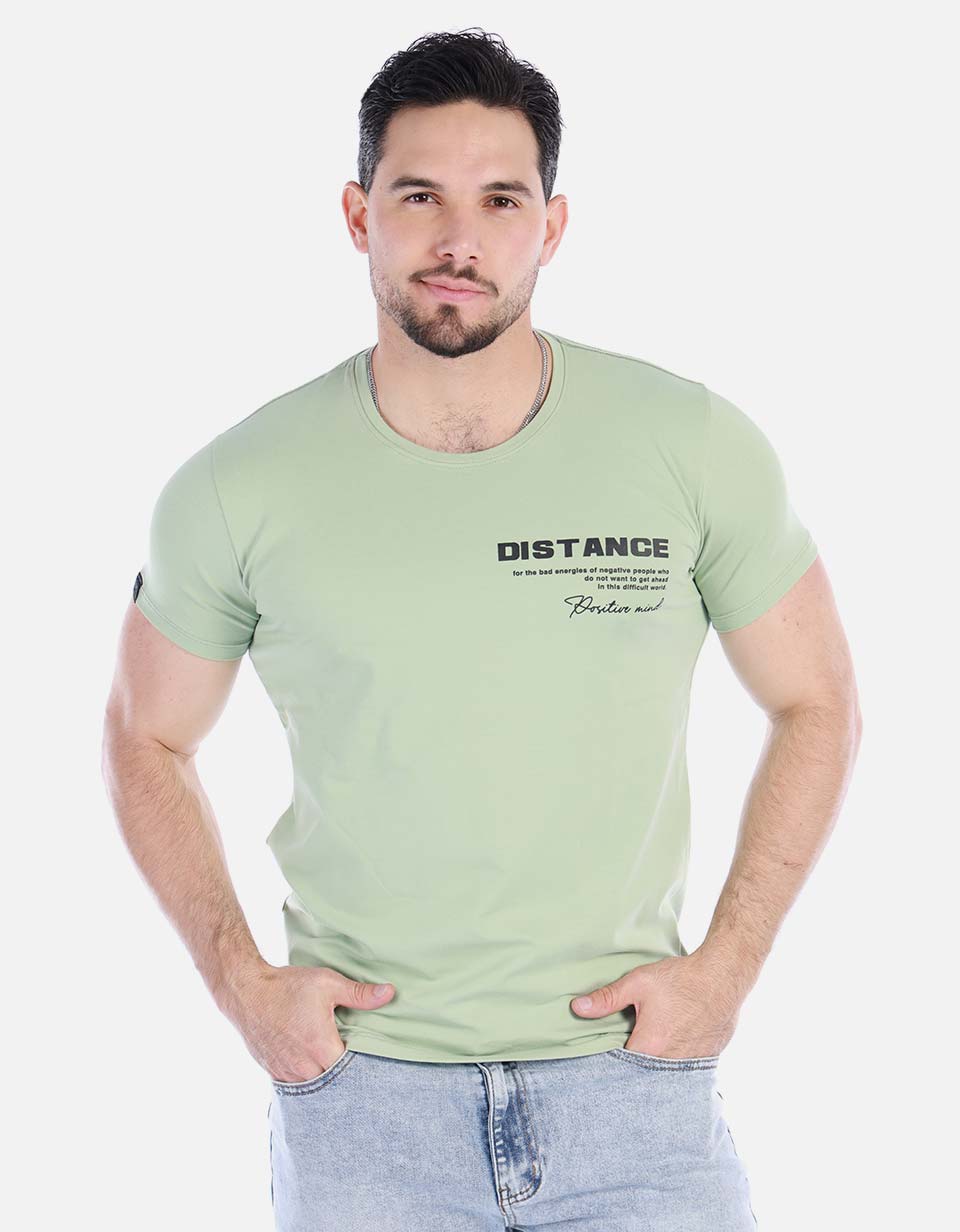Camiseta para hombre con estampado casual