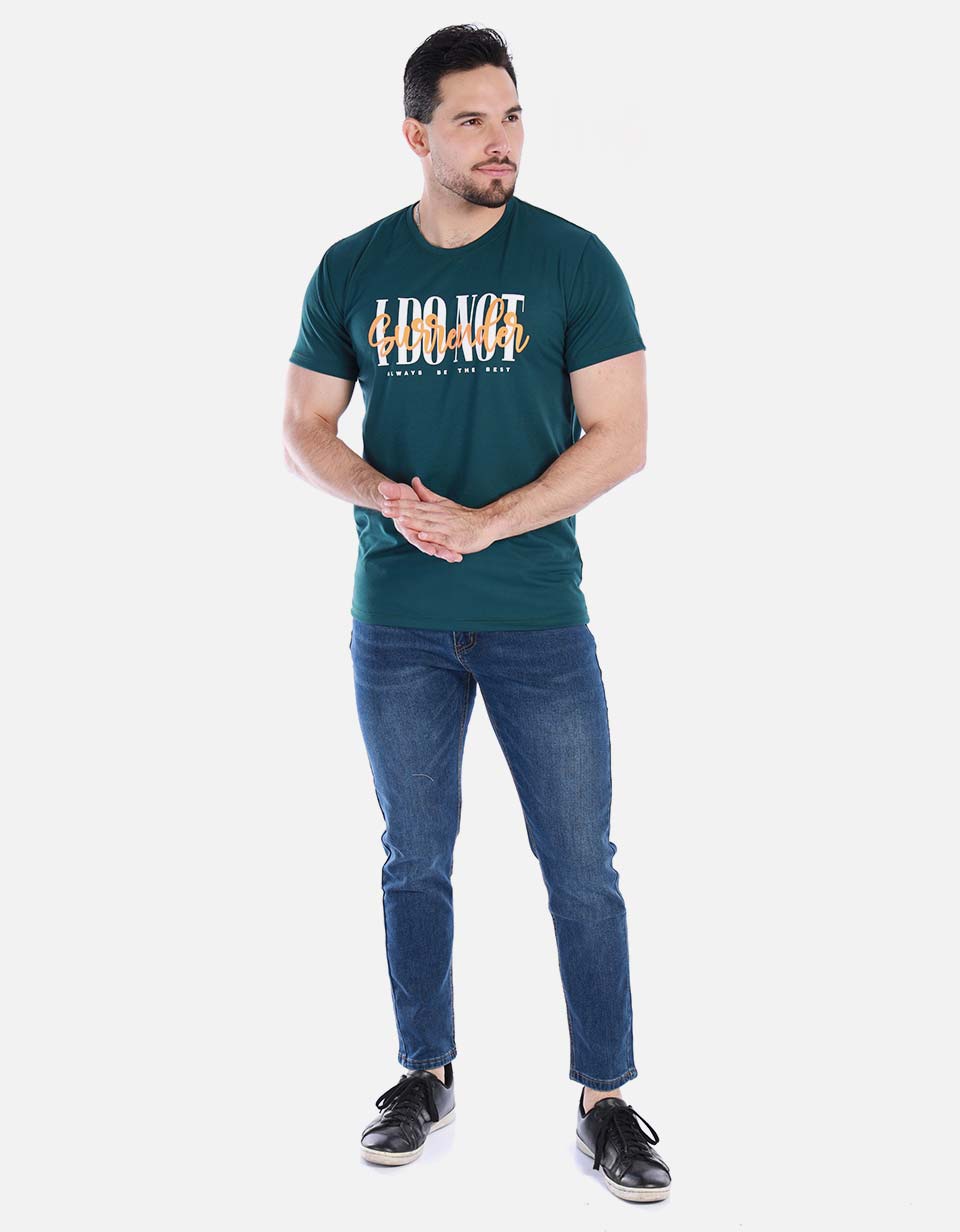 Jean para hombre regular fit azul