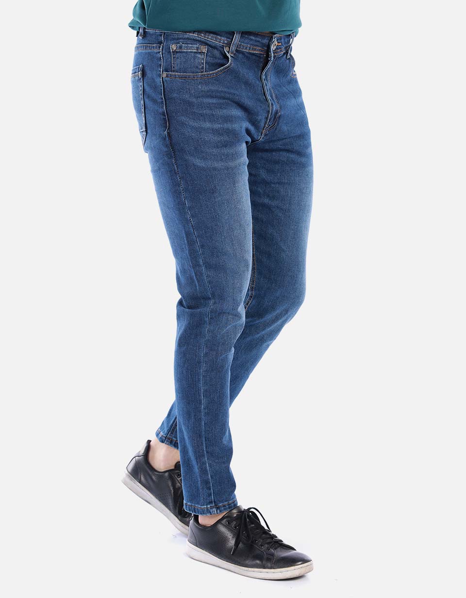 Jean para hombre regular fit azul