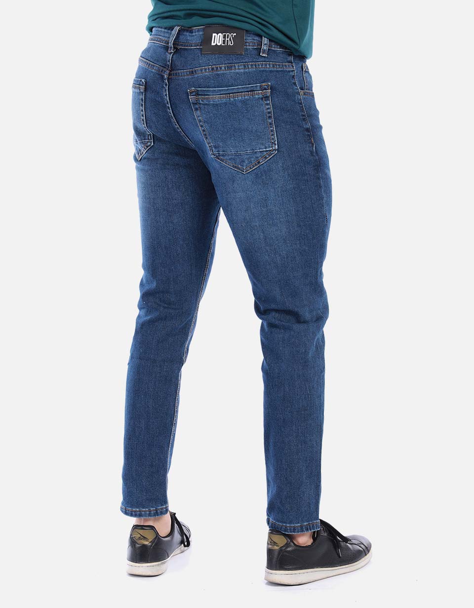 Jean para hombre regular fit azul