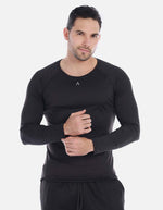 Camiseta Deportiva Manga Larga Slim Fit