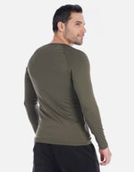 Camiseta Deportiva Manga Larga Slim Fit