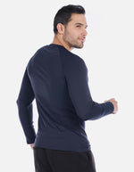 Camiseta Deportiva Manga Larga Slim Fit