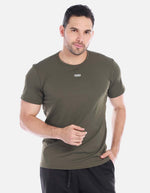 Camiseta Básica Hombre Verde
