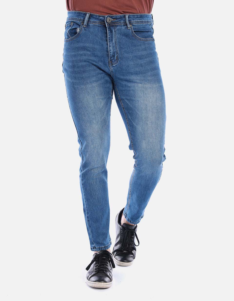 Jean para hombre regular fit con desgastes