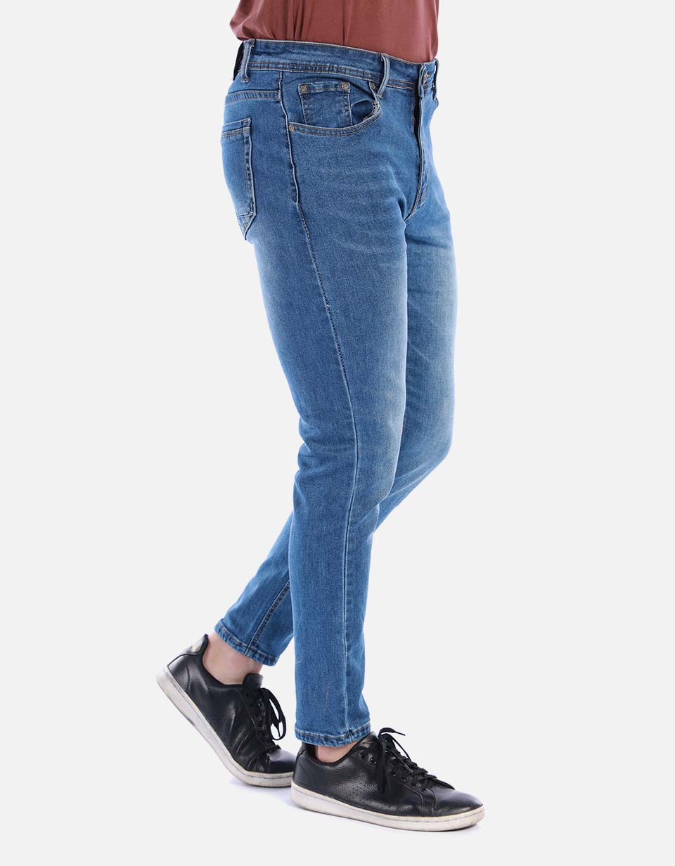 Jean para hombre regular fit con desgastes