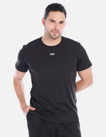 Camiseta Básica Hombre Negra