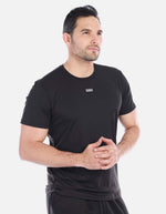 Camiseta Básica Hombre Negra