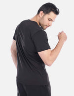 Camiseta Básica Hombre Negra