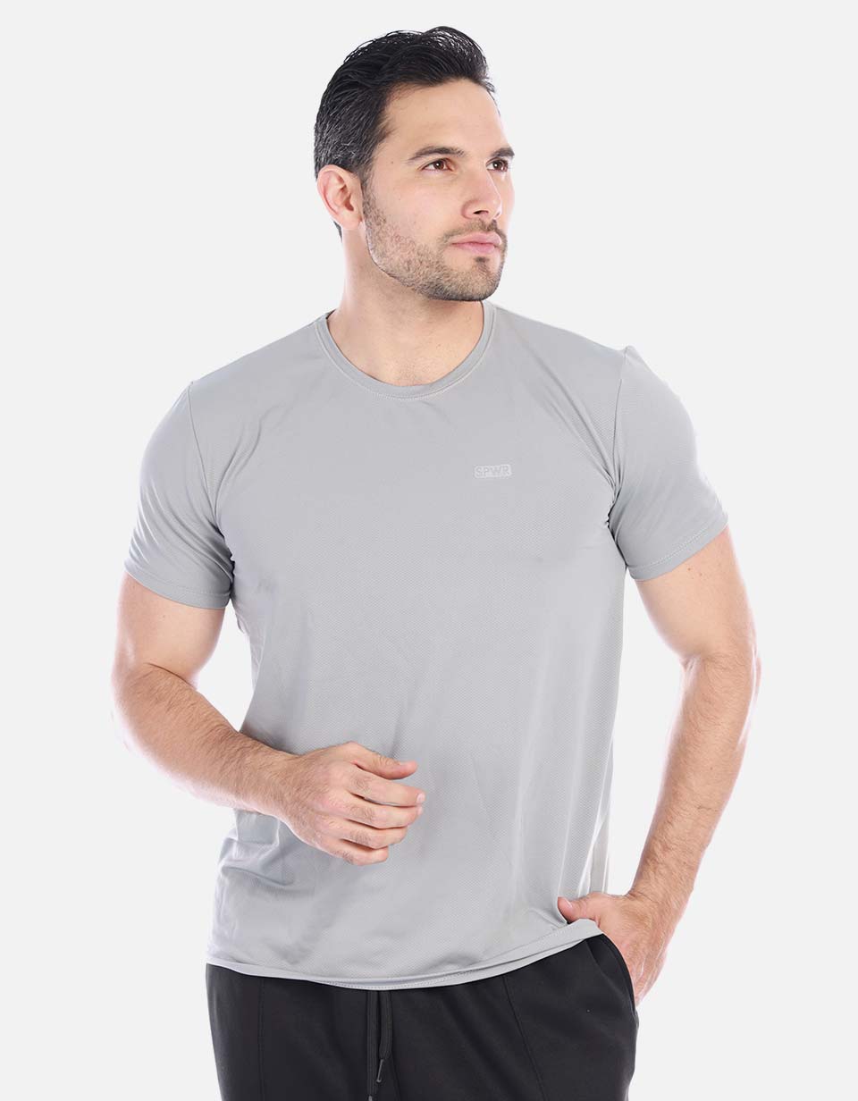 Camiseta Deportiva Tipo Malla Hombre