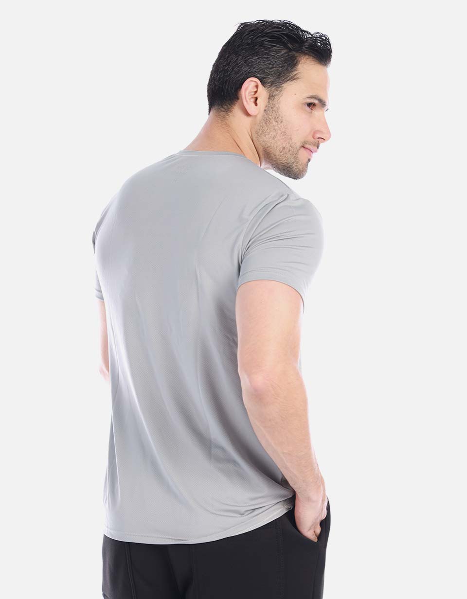 Camiseta Deportiva Tipo Malla Hombre