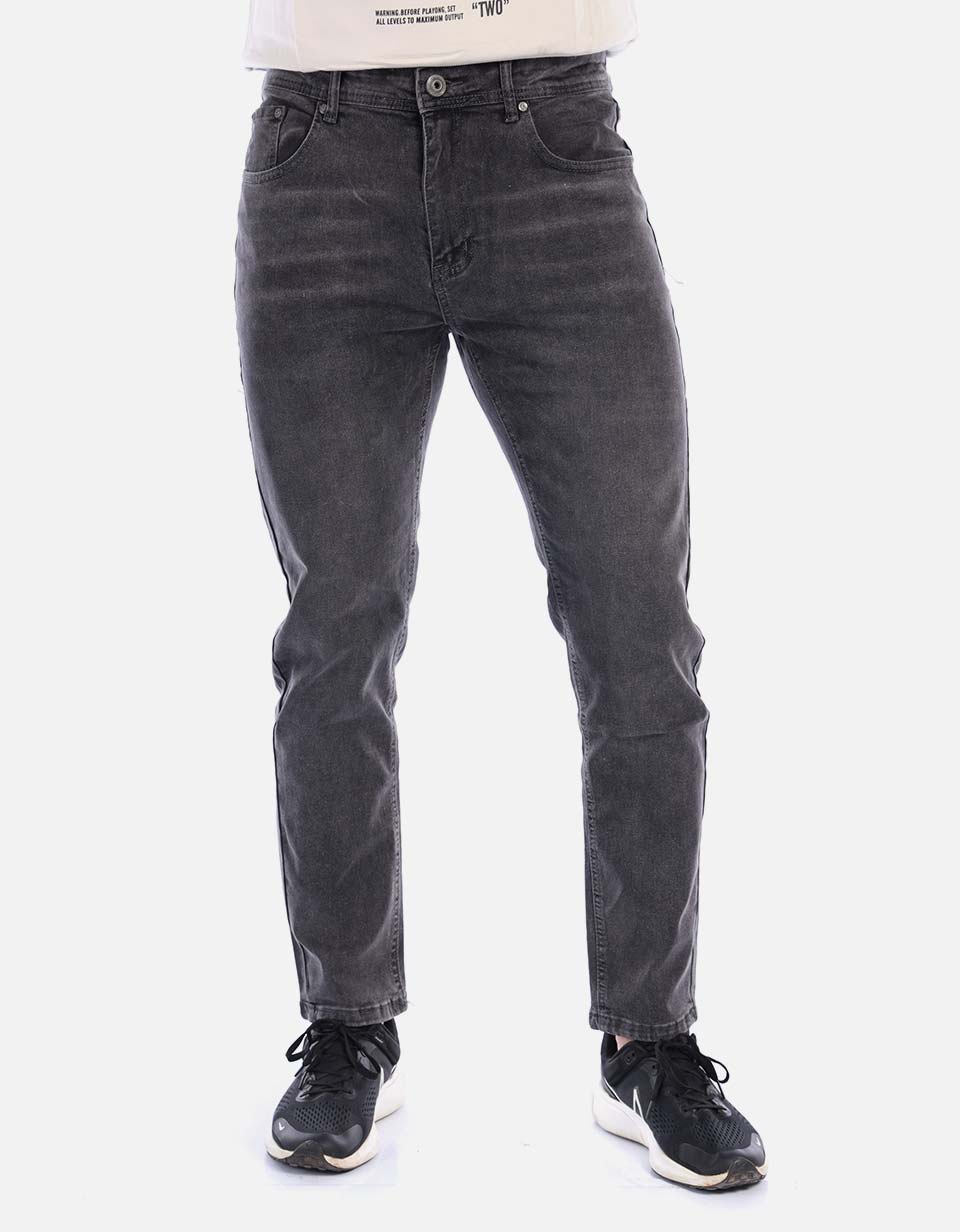 Jean para hombre regular fit negro
