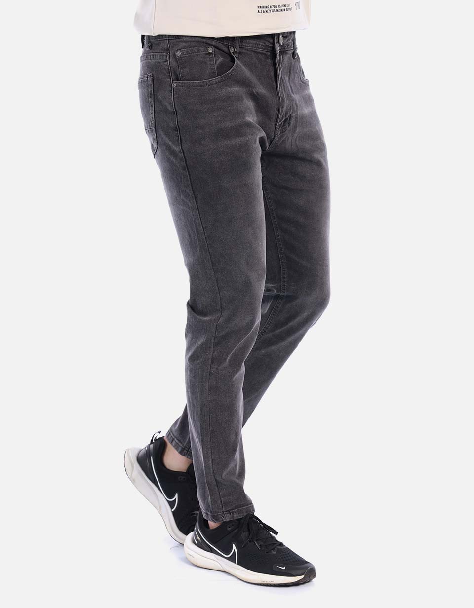 Jean para hombre regular fit negro
