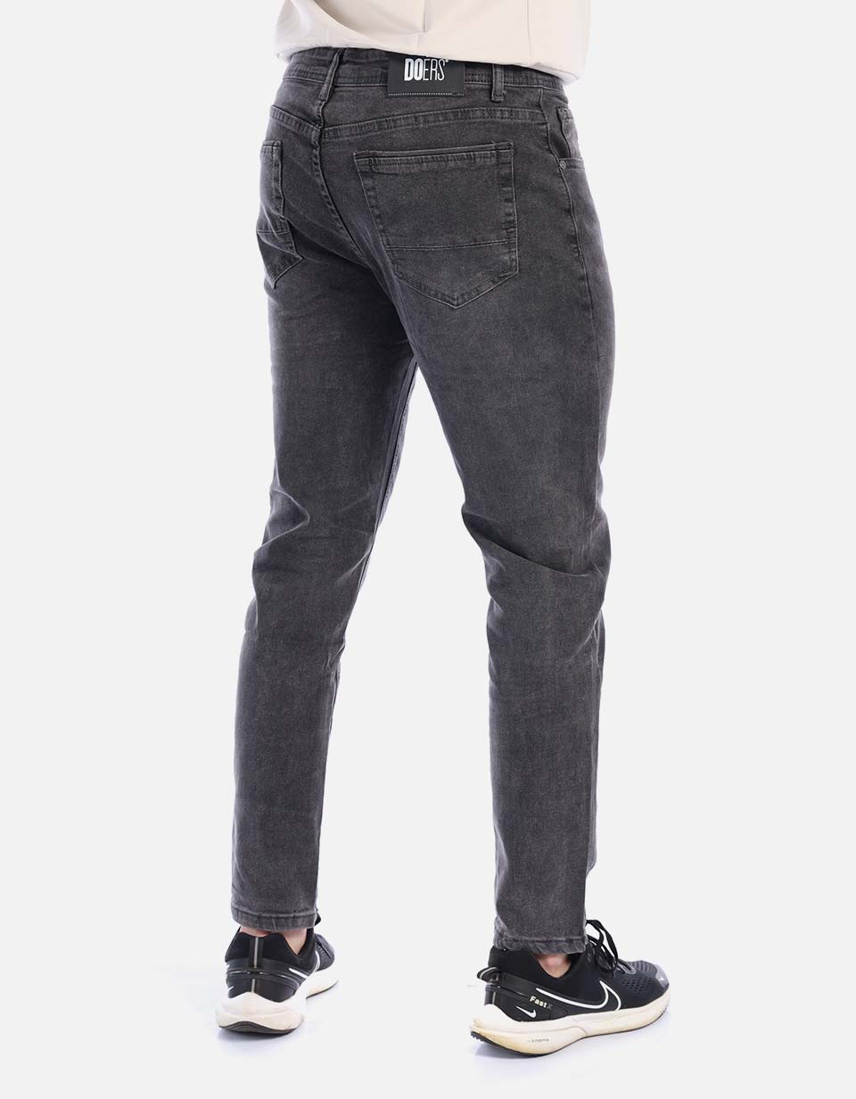 Jean para hombre regular fit negro