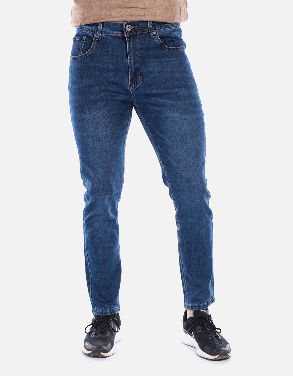 Jean para hombre regular fit oscuro