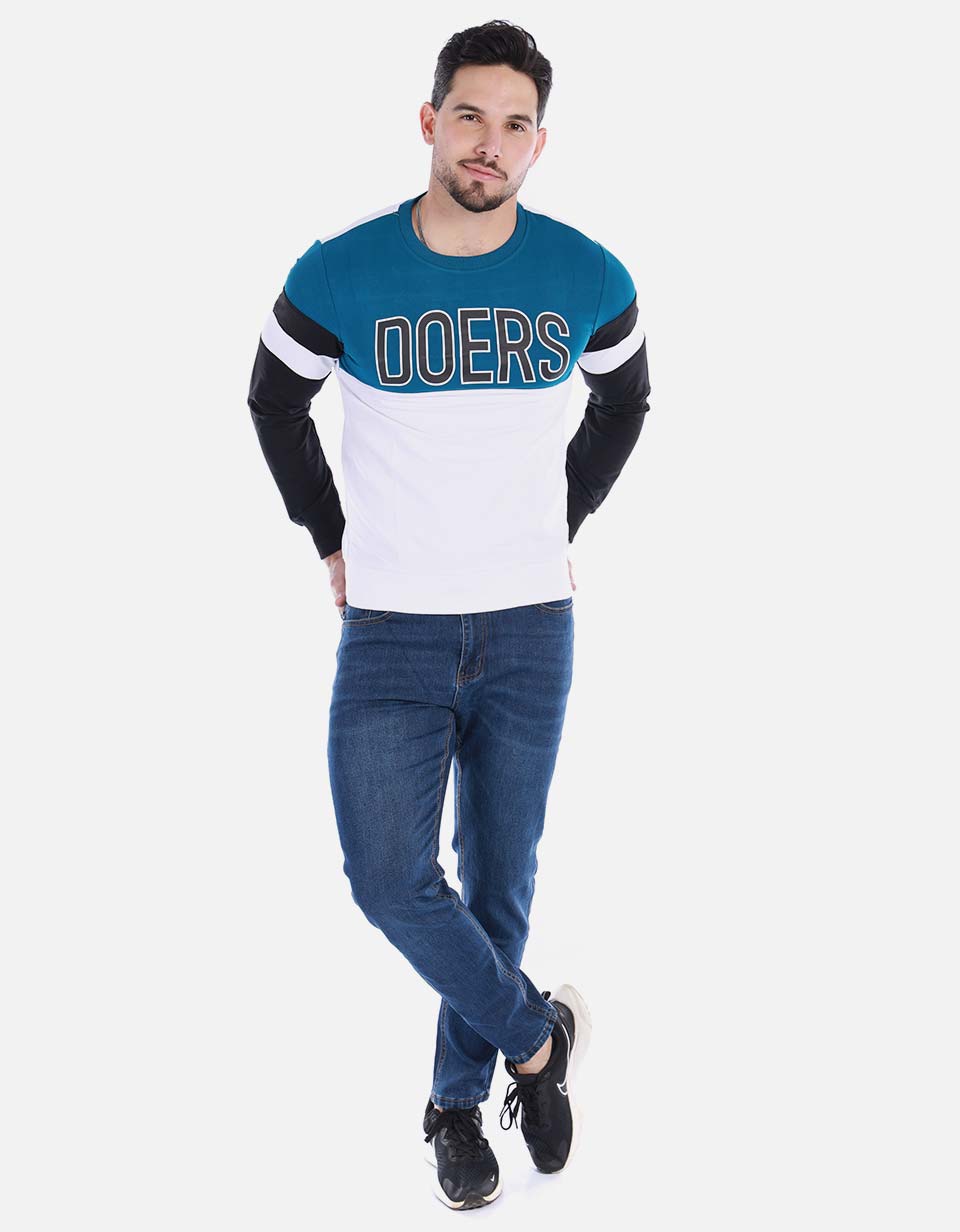 Buzo para hombre en bloque