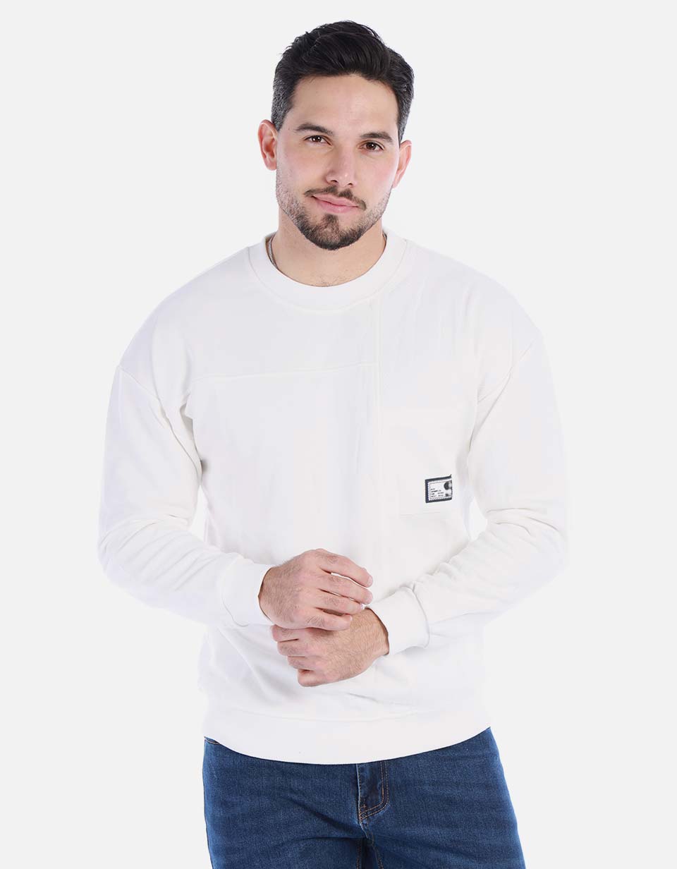 Buzo para hombre bicolor