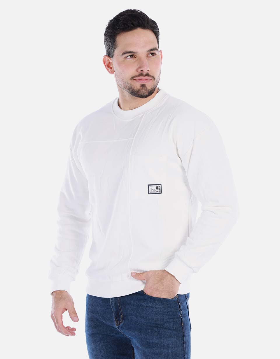 Buzo para hombre bicolor