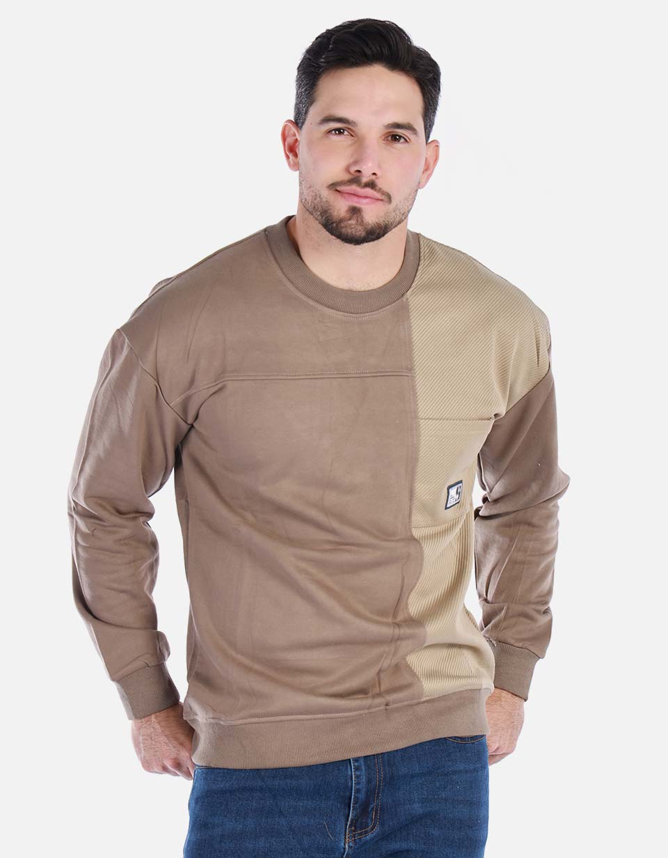 Buzo para hombre bicolor