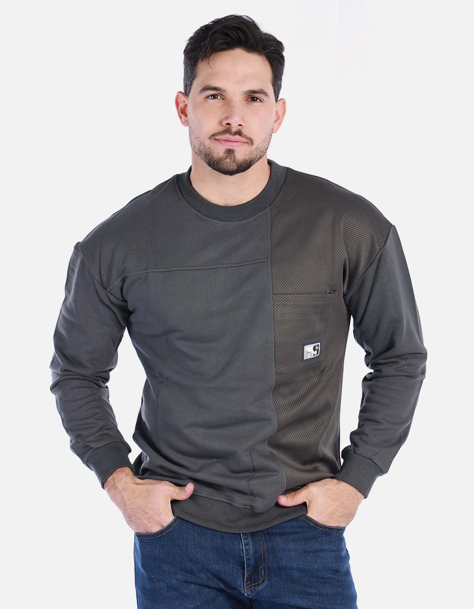 Buzo para hombre bicolor