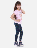Conjunto De Leggins Y Camiseta Para Niña Para Niña