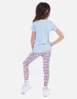 Conjunto De Leggins Y Camiseta Para Niña Para Niña
