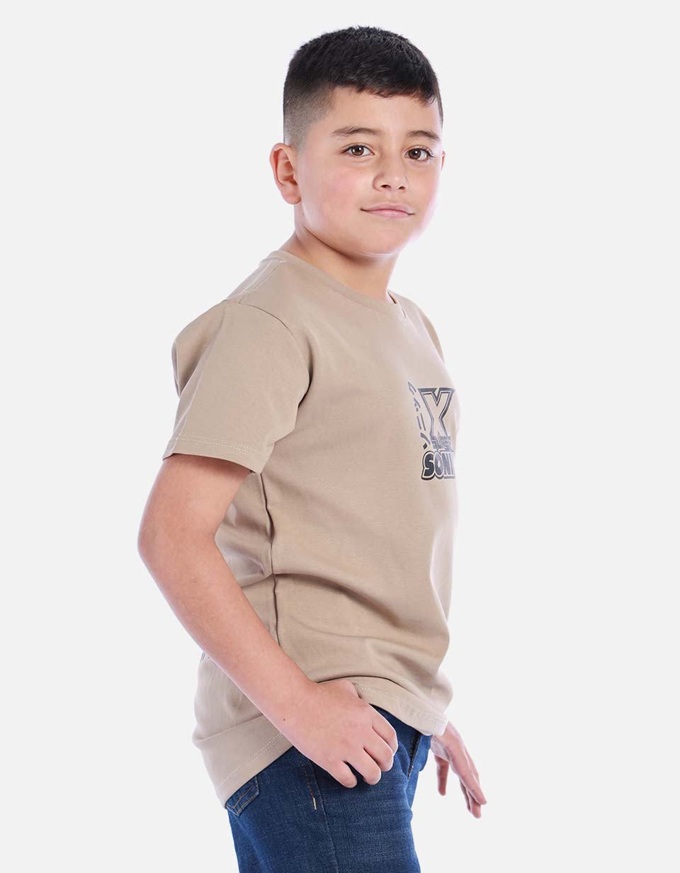 Camiseta para niño estampada conejo