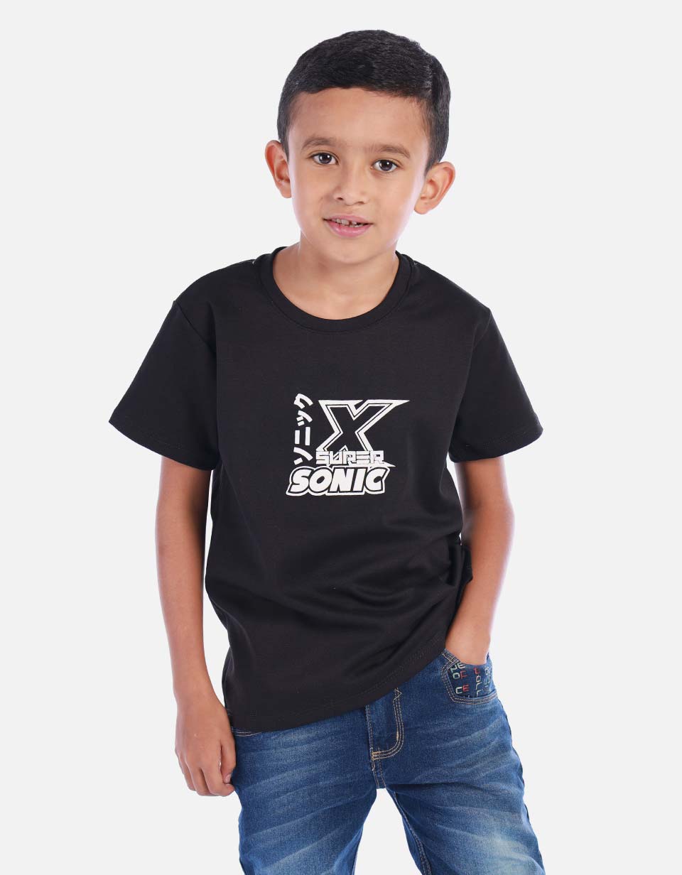 Camiseta para niño estampada conejo