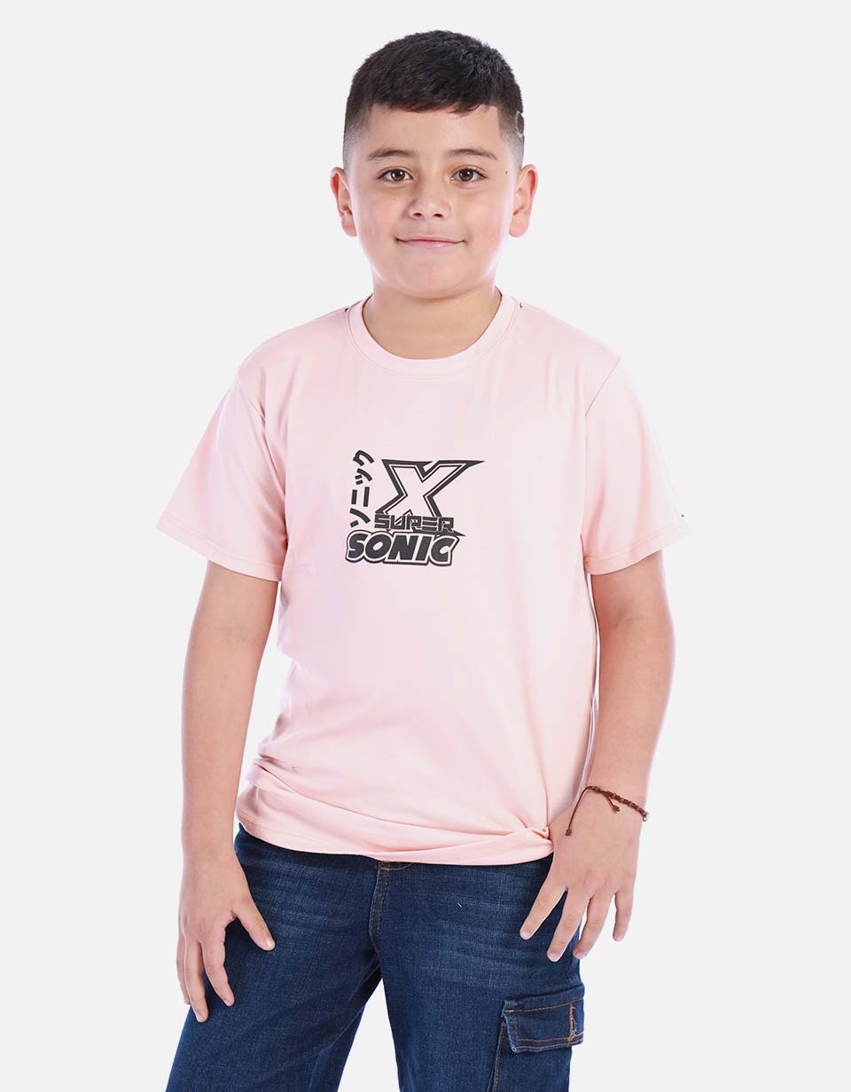 Camiseta para niño estampada conejo